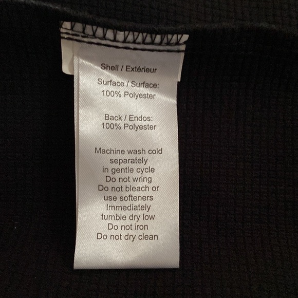 North End Black Jacket Waterproof All Weather Cadillac Collect Coat XL - Picture 8 of 14